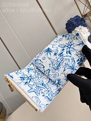 Louis Vuitton LV Victorine Wallet Blue 12 x 9.5 x 2.5 cm  - 2