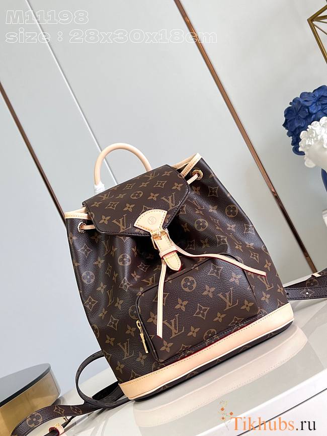 Louis Vuitton LV Backpack Montsouris PM 28 x 30 x 18 cm - 1