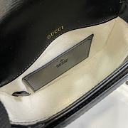 Gucci Horsebit 1955 Mini Top Handle Bag Black 18x15x6.5cm - 2