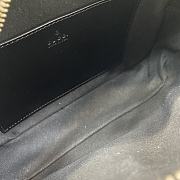 Gucci GG Marmont Small Shoulder Bag Black Patent 24x13x7cm - 4