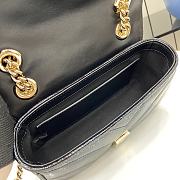 Gucci Mini Marmont Bag Black Patent 22x14x6cm - 3