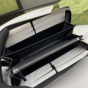 Gucci GG Marmont Long Wallet Black 19x10x2.5cm - 3