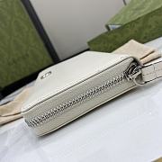 Gucci GG Marmont Long Wallet White 19x10x2.5cm - 5