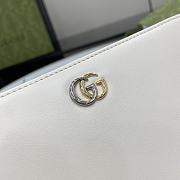 Gucci GG Marmont Long Wallet White 19x10x2.5cm - 3
