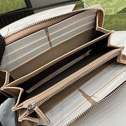 Gucci GG Marmont Long Wallet Beige 19x10x2.5cm - 2