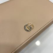Gucci GG Marmont Chain Wallet Beige 20x12.5x4cm - 4