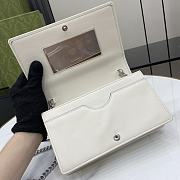 Gucci GG Marmont Chain White Wallet 20x12.5x4cm - 2