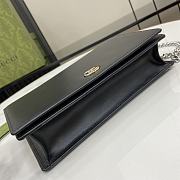 Gucci GG Marmont Chain Black Wallet 20x12.5x4cm - 6