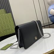 Gucci GG Marmont Chain Black Wallet 20x12.5x4cm - 4