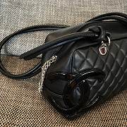 Chanel Cambonline Bowling Bag Coco Black 29x17x13.5cm - 4
