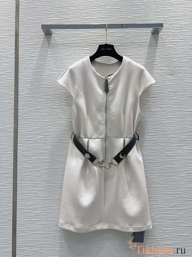 Louis Vuitton LV White Dress  - 1
