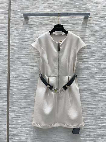 Louis Vuitton LV White Dress 