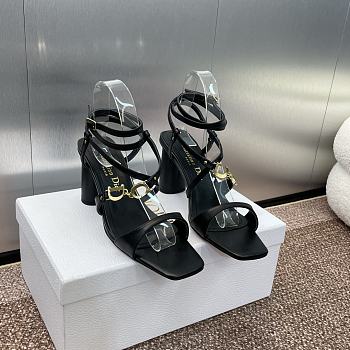 Dior Sandal Black Heel 9cm