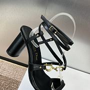 Dior Sandal Black Heel 9cm - 4