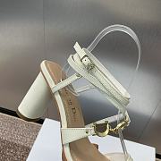 Dior Sandal White Heel 9cm - 2