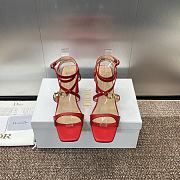Dior Sandal Red Heel 9cm - 3