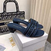 Dior Dway Heeled Blue 3.5cm - 1