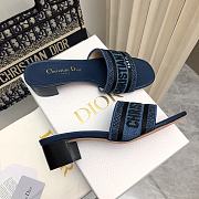 Dior Dway Heeled Blue 3.5cm - 5