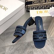 Dior Dway Heeled Blue 3.5cm - 3