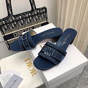 Dior Dway Heeled Blue 3.5cm - 2