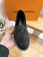 Louis Vuitton LV Espadrilles Black Flat - 3