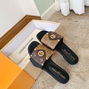 Louis Vuitton LV Monogram Slides - 5