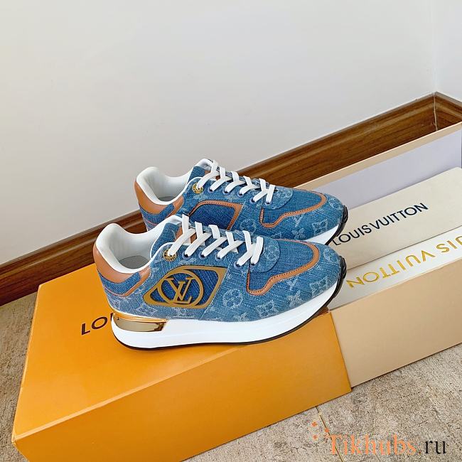 Louis Vuitton LV Neo Run Away Blue Sneaker  - 1
