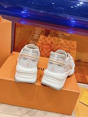 Louis Vuitton LV Run 55 White Sneaker - 5