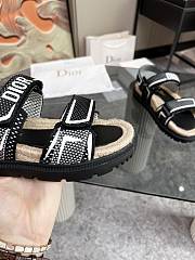 Dior Black Sandal - 5
