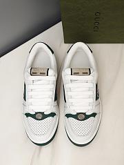Gucci White Green Sneaker - 3