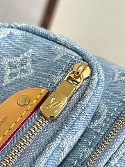 Louis Vuitton LV Mini Bumbag Denim Blue 17 x 12 x 9.5 cm - 5