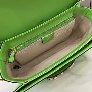 Gucci Horsebit 1955 Small Shoulder Bag Green 25x18x8cm - 2
