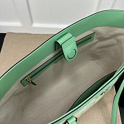 Gucci Tote Bag Green 38x28x14cm - 6
