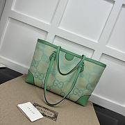 Gucci Tote Bag Green 38x28x14cm - 4