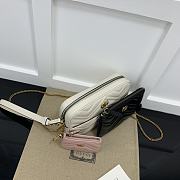 Gucci Double G Multi-use White Mini Bag 22.5x15.5x4cm - 5