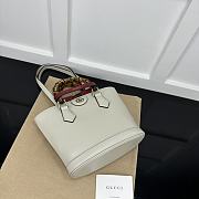 Gucci Diana Small Tote Bag White 22x20.5x11.5cm - 4