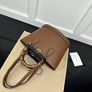 Gucci Diana Small Tote Bag Brown 22x20.5x11.5cm - 2