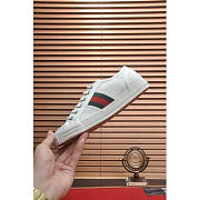 Gucci Sneaker With Web Cotton Fabric White - 2