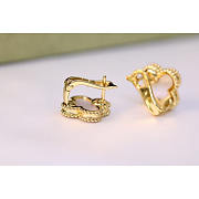 Van Cleef & Arpels Vintage Alhambra Earrings White Golden - 4