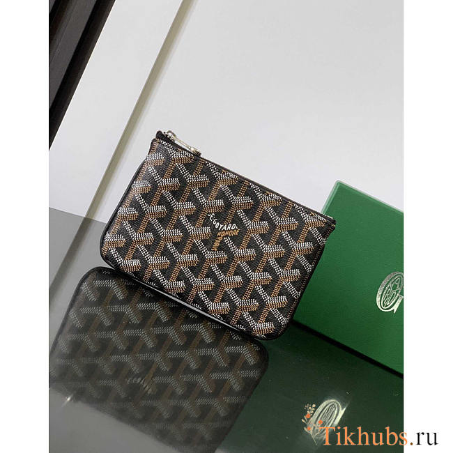 Goyard Sénat Nano Key Pouch Black 10.5x 0.6x15 cm - 1