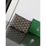 Goyard Sénat Nano Key Pouch Black 10.5x 0.6x15 cm - 2