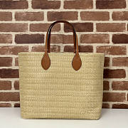 Gucci Medium Straw Bag 38x33x15cm - 5