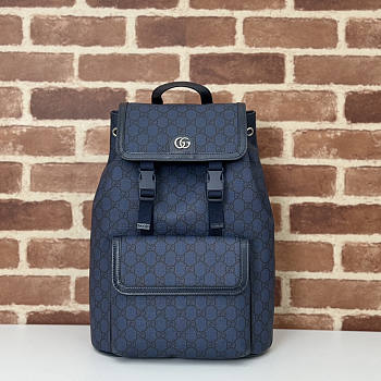 Gucci Ophidia Small GG Backpack Blue 29x40.5x13.5cm