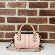 Gucci Ophidia GG Super Mini Bag Pink 16.5x10x9cm - 3