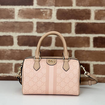 Gucci Ophidia GG Mini Bag Pink 21.5x14x11.5cm
