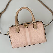 Gucci Ophidia GG Mini Bag Pink 21.5x14x11.5cm - 5