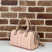 Gucci Ophidia GG Mini Bag Pink 21.5x14x11.5cm - 4