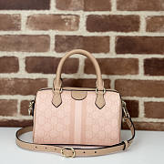Gucci Ophidia GG Mini Bag Pink 21.5x14x11.5cm - 2