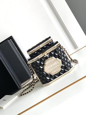 Chanel Minaudiere Tea Box Bag 11 x 10 x 10 cm