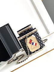 Chanel Minaudiere Tea Box Bag 11 x 10 x 10 cm - 4